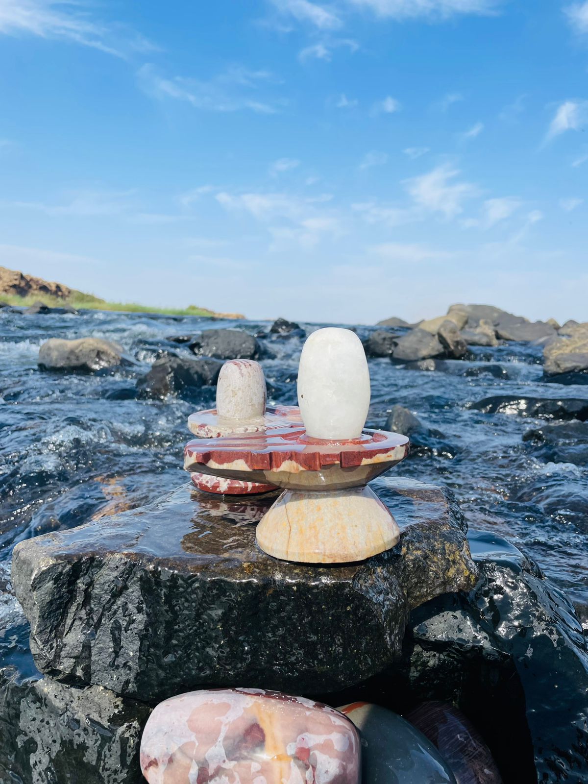 3 Inch Shivling & 6 Inch Jaladhari