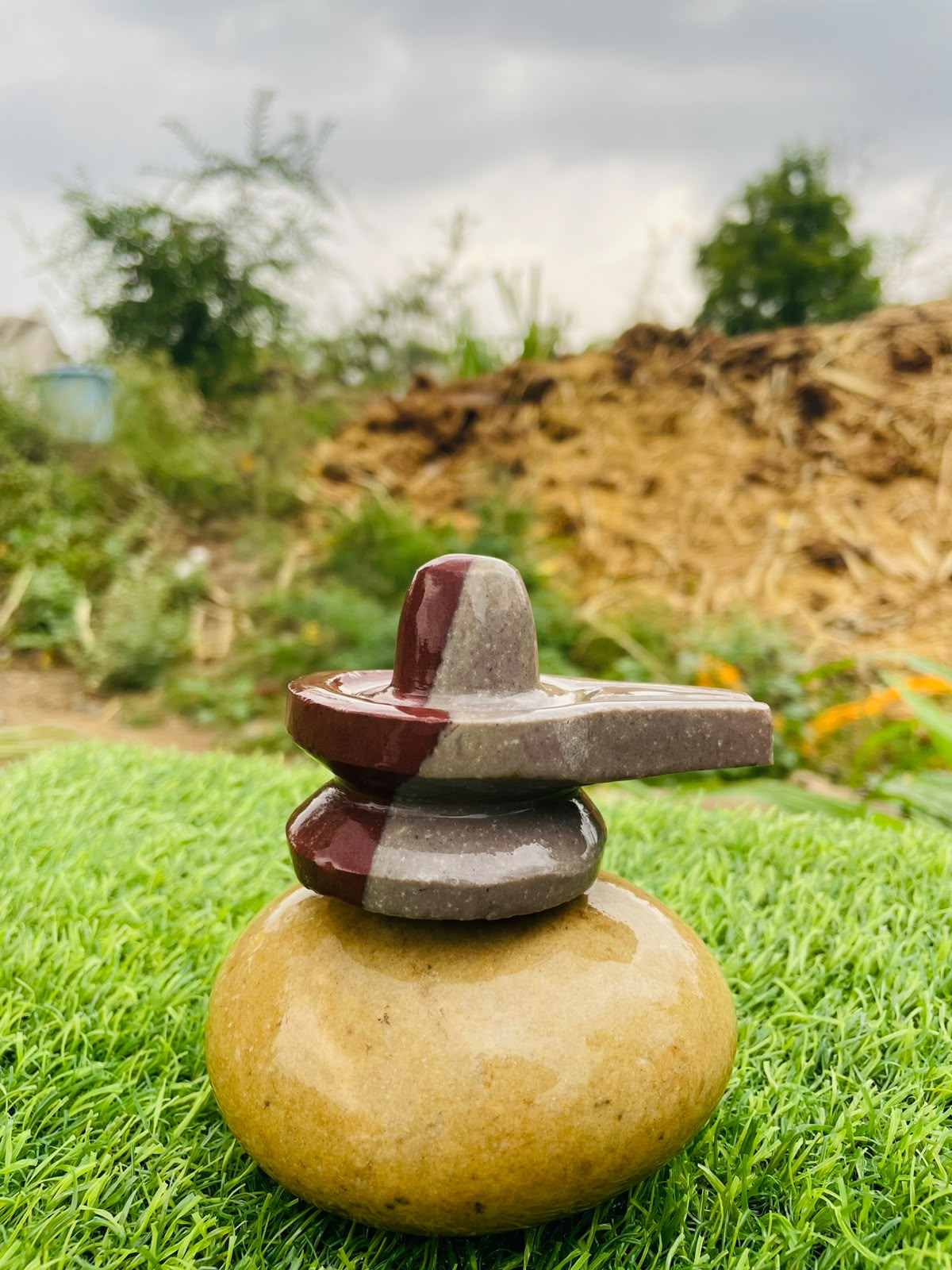 1.5 Inch Akhand Narmadeshwar Shivling