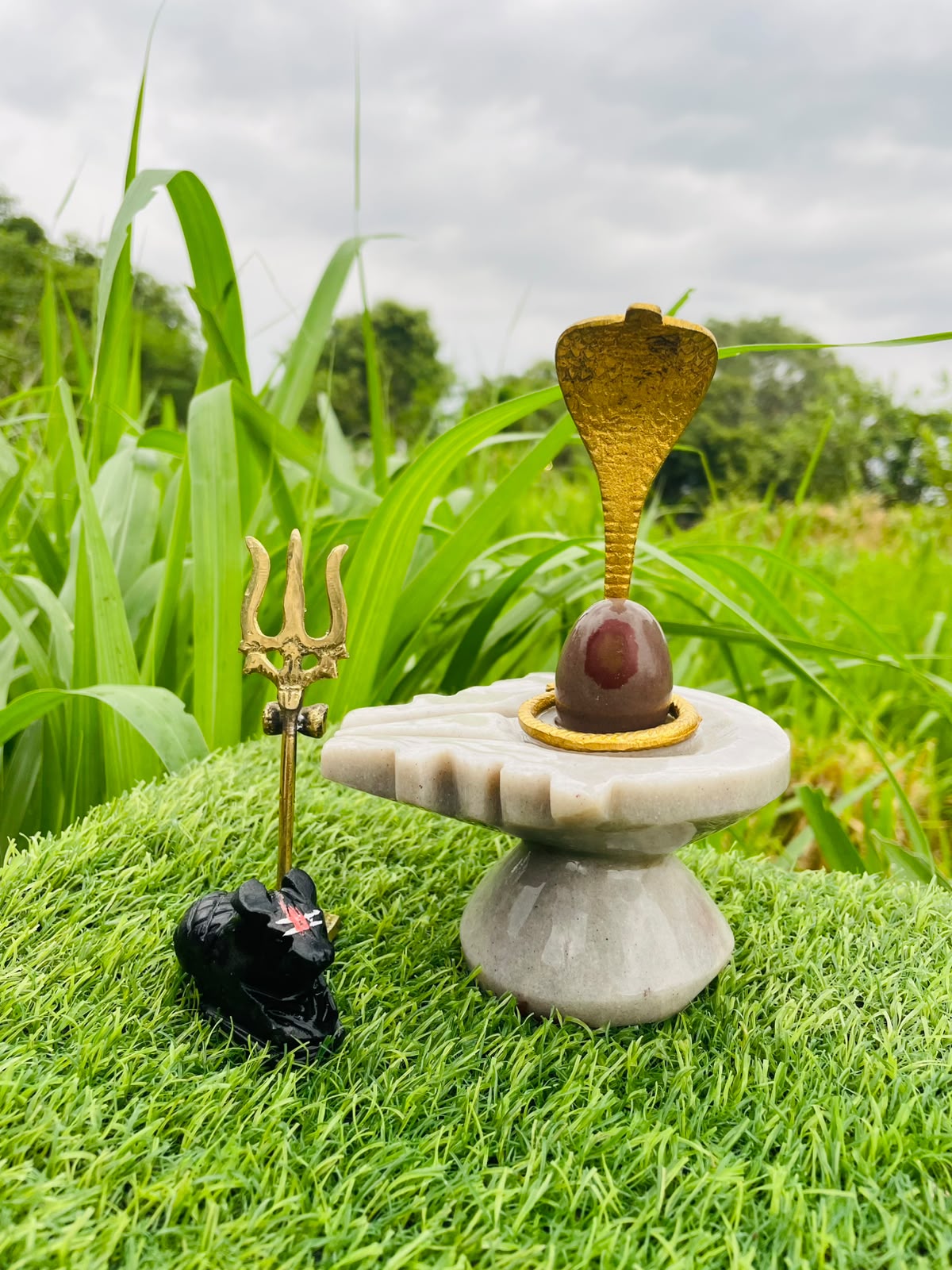 2 inch Shivling or 4 jaladhari